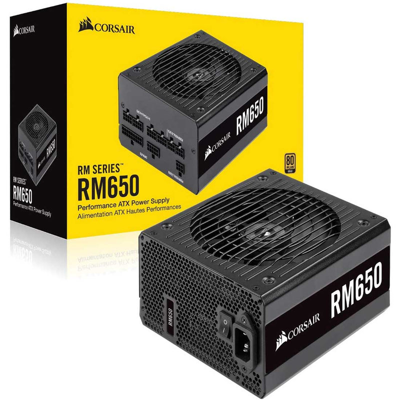 CORSAIR RM 650W Full Modular 80 Plus Gold SMPS Power Supply - SWIFT PERIPHERALSCP-9020194-IN