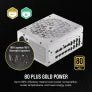 CORSAIR RM1200X SHIFT GOLD ATX 3.1 FULLY MODULAR WHITE SMPS - SWIFT PERIPHERALS1093590