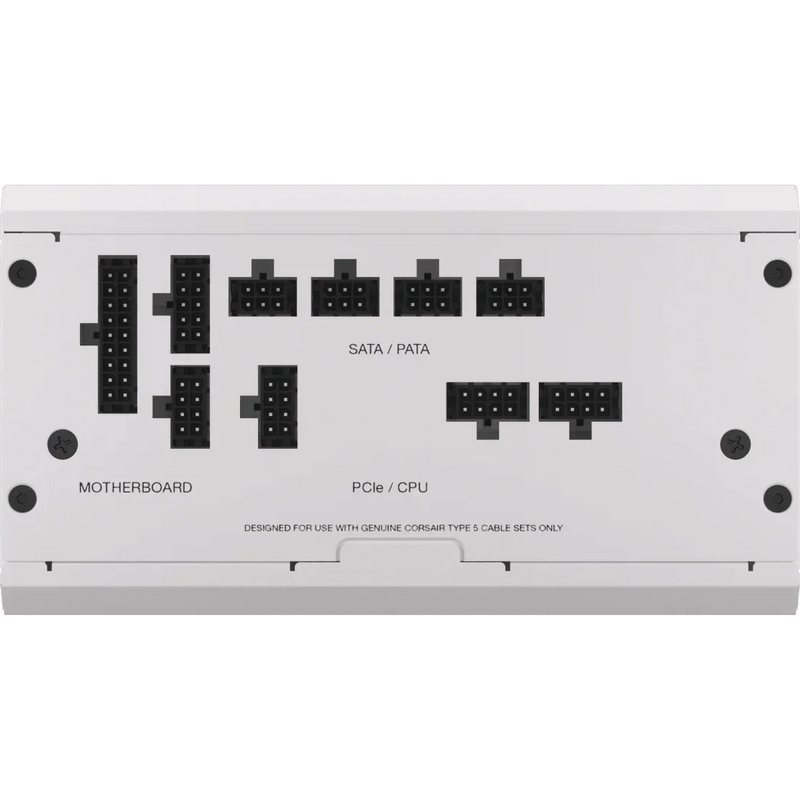 CORSAIR RM750X SHIFT 80 PLUS ATX 3.1 GOLD FULLY MODULAR POWER SUPPLY - WHITE - SWIFT PERIPHERALS1094582