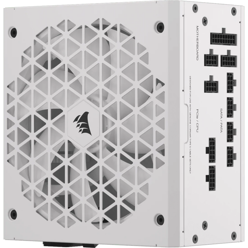 CORSAIR RM750X SHIFT 80 PLUS ATX 3.1 GOLD FULLY MODULAR POWER SUPPLY - WHITE - SWIFT PERIPHERALS1094582