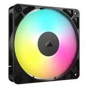 CORSAIR RS120 ARGB 120MM PWM FAN DAISY - CHAIN CONNECTION LOW - NOISE MAGNETIC DOME BEARING SINGLE PACK BLACK - SWIFT PERIPHERALS1093266