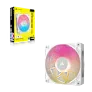 CORSAIR RX MAX RGB SERIES, ICUE LINK RX120 MAX RGB WHITE, 120MM RGB FAN, SINGLE FAN - SWIFT PERIPHERALSCRSR0237