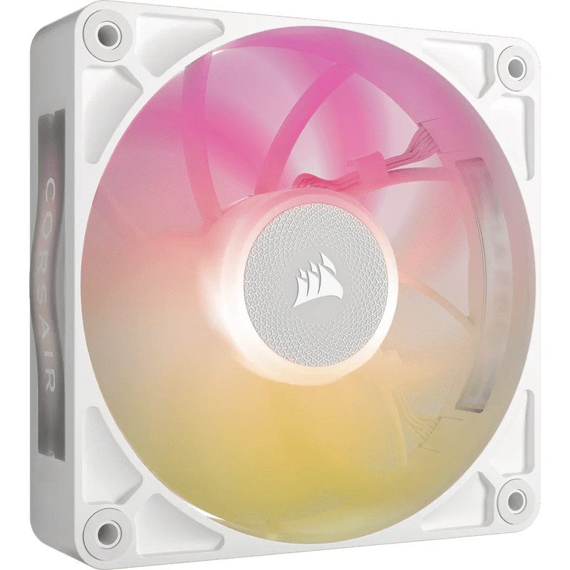 CORSAIR RX MAX RGB SERIES, ICUE LINK RX120 MAX RGB WHITE, 120MM RGB FAN, SINGLE FAN - SWIFT PERIPHERALSCRSR0237