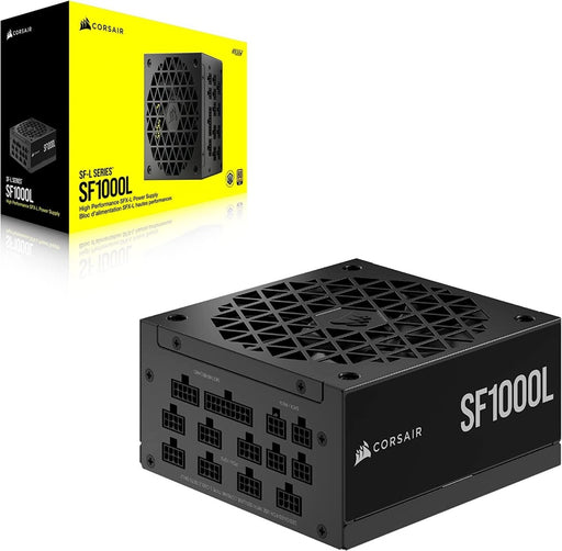 CORSAIR SF - L SERIES SF1000L FULLY MODULAR SFX POWER SUPPLIES WITH ATX 3.0 (CP - 9020246 - IN) - SWIFT PERIPHERALS1094367