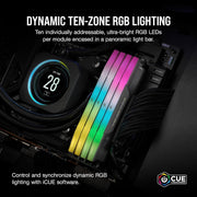 CORSAIR VENGEANCE CMH32GX5M2E6000Z36 RGB DDR5 32GB (2X16GB) DDR5 6000 CL36 - 44 - 44 - 96 1.35V AMD EXPO & INTEL XMP - GREY - SWIFT PERIPHERALS1093338