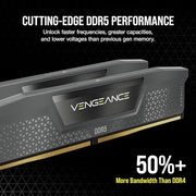 CORSAIR VENGEANCE DDR5 RAM 32GB (1X32GB) 6000MHZ CL38 CMK32GX5M1B6000Z38 - SWIFT PERIPHERALS1095077