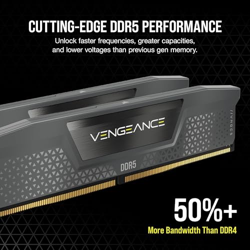 CORSAIR VENGEANCE DDR5 RAM 32GB (1X32GB) 6000MHZ CL38 CMK32GX5M1B6000Z38 - SWIFT PERIPHERALS1095077