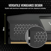 CORSAIR VENGEANCE DDR5 RAM 32GB (1X32GB) 6000MHZ CL38 CMK32GX5M1B6000Z38 - SWIFT PERIPHERALS1095077