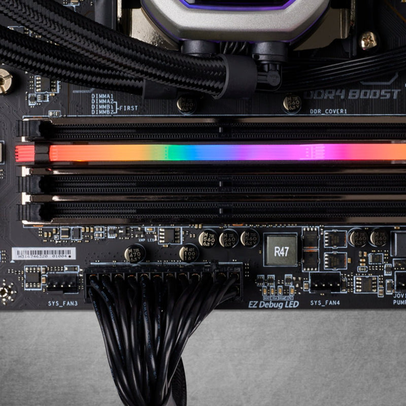 Corsair Vengeance RGB Pro 8GB DDR4 RAM 3600MHz CL18 AMD Ryzen Ready Desktop Gaming Memory - SWIFT PERIPHERALSCMW8GX4M1Z3600C18