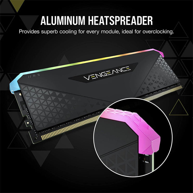 Corsair Vengeance RGB RS 16GB DDR4 RAM 3200MHz CL16 Desktop Memory - SWIFT PERIPHERALSCMG16GX4M1E3200C16