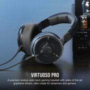 CORSAIR VIRTUOSO PRO HEADSET CARBON CA - 9011370 - AP - SWIFT PERIPHERALSCRHS0076