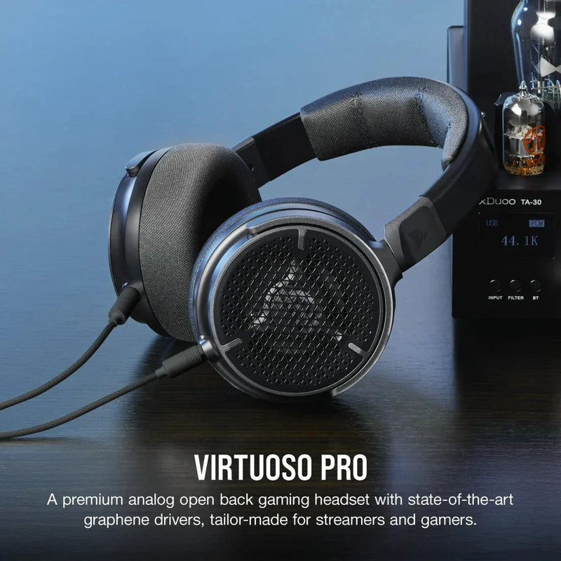 CORSAIR VIRTUOSO PRO HEADSET CARBON CA - 9011370 - AP - SWIFT PERIPHERALSCRHS0076