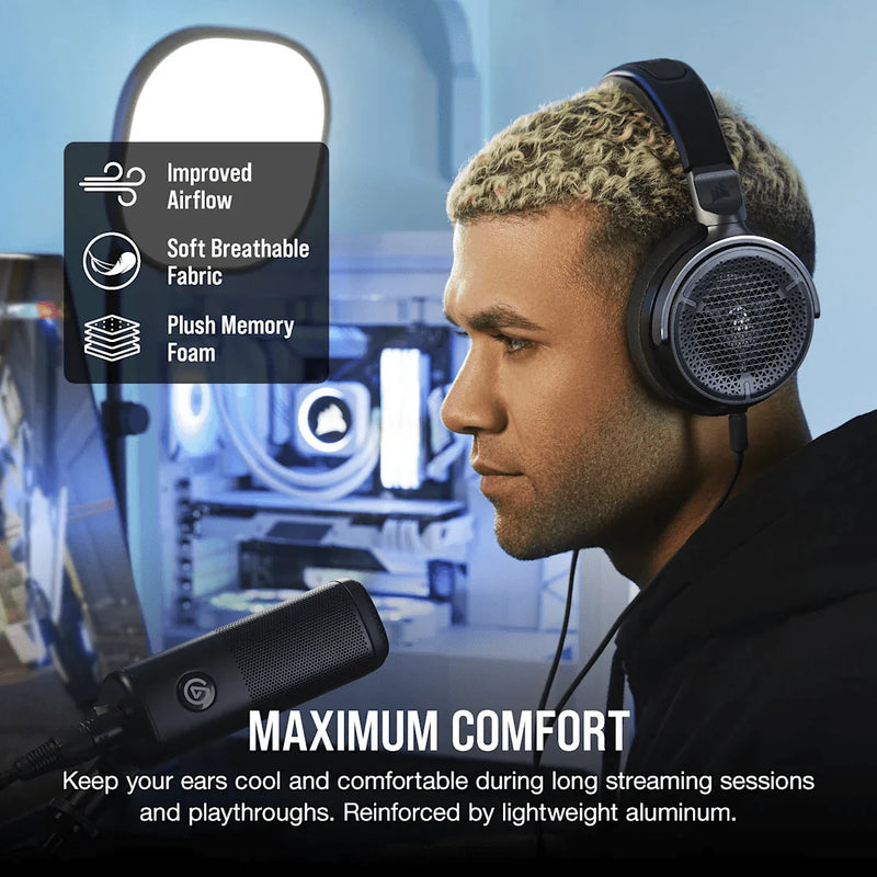 CORSAIR VIRTUOSO PRO HEADSET CARBON CA - 9011370 - AP - SWIFT PERIPHERALSCRHS0076