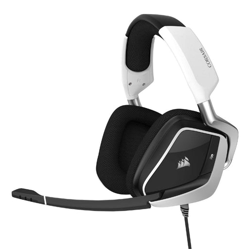 CORSAIR VOID RGB ELITE USB PREMIUM GAMING HEADSET WITH 7.1 SURROUND SOUND WHITE - SWIFT PERIPHERALSCRMX0138