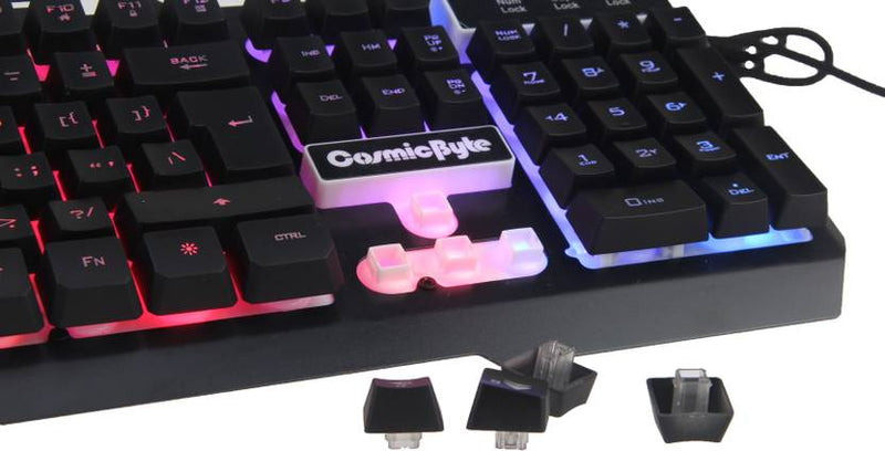 COSMIC BYTE CB - GK - 05 TITAN (BLACK) GAMING KEYBOARD BLACK - SWIFT PERIPHERALS1085985