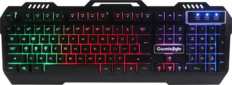 COSMIC BYTE CB - GK - 05 TITAN (BLACK) GAMING KEYBOARD BLACK - SWIFT PERIPHERALS1085985