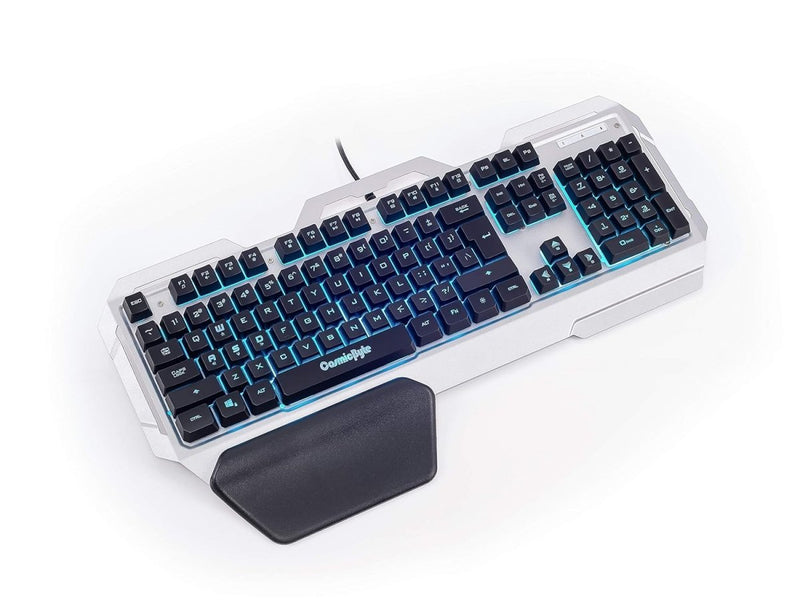 COSMIC BYTE CB - GK - 06 GALACTIC (BLACK/SILVER) GAMING RGB SILVER KEYBOARD - SWIFT PERIPHERALS1083995