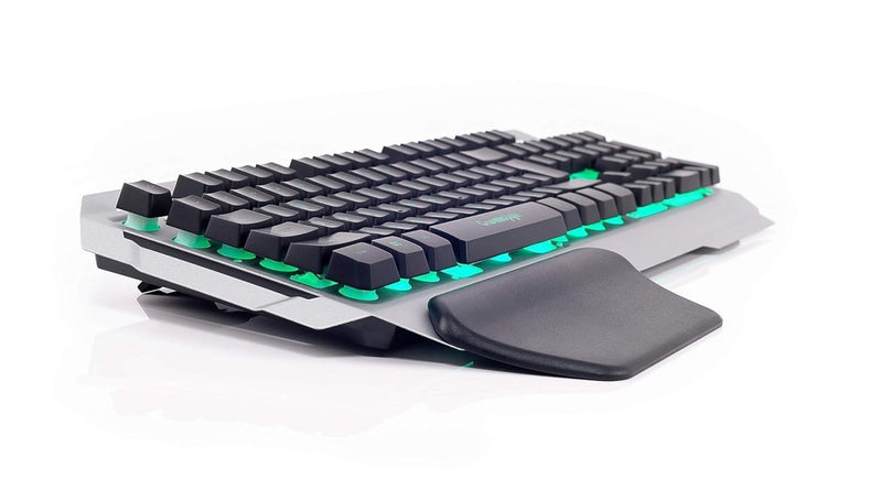 COSMIC BYTE CB - GK - 06 GALACTIC (BLACK/SILVER) GAMING RGB SILVER KEYBOARD - SWIFT PERIPHERALS1083995
