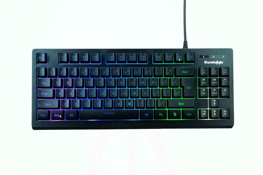 COSMIC BYTE CB - GK - 22 (BLACK) GAMING KEYBOARD RGB BLACK - SWIFT PERIPHERALS1083992