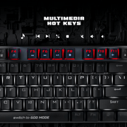 COSMIC BYTE CB - GK - 25 PANDORA GAMING KEYBOARD BLUE SWITCH - SWIFT PERIPHERALS1085066