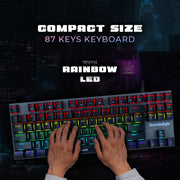 COSMIC BYTE CB - GK - 26 PANDORA GAMING KEYBOARD RED SWITCH - SWIFT PERIPHERALS1083997