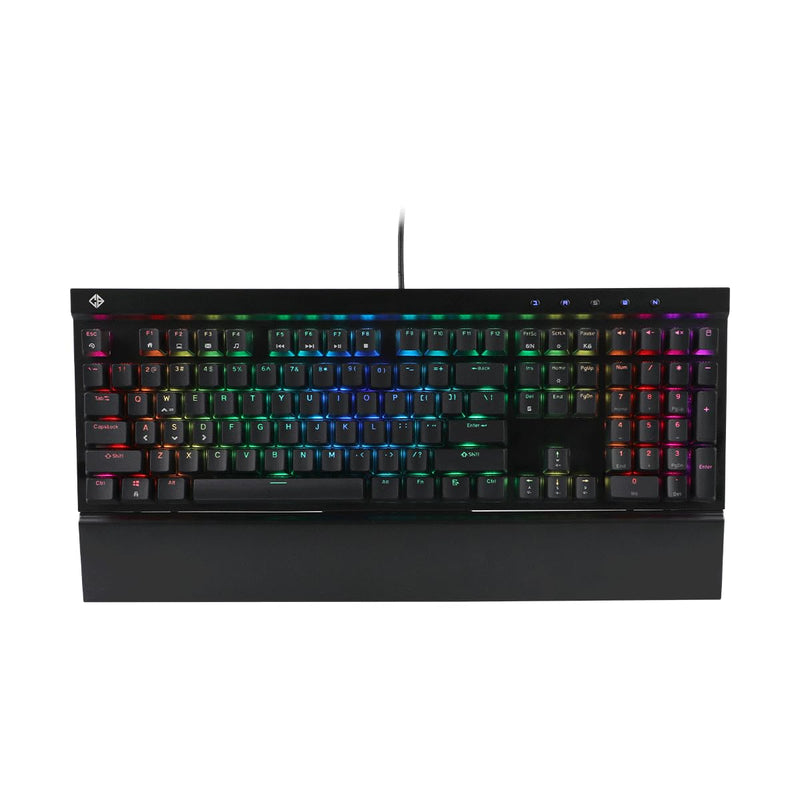 COSMIC BYTE CB - GK - 29 BLACK EYE PRO (BLACK) GAMING KEYBOARD BLUE SWITCH RGB - SWIFT PERIPHERALS1087143