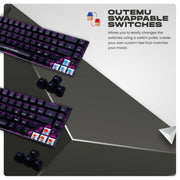 COSMIC BYTE CB - GK - 31 ARTEMIS(BLACK) GAMING KEYBOARD RGB RED SWITCH - SWIFT PERIPHERALS1084001
