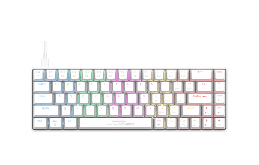 COSMIC BYTE CB - GK - 36 ARTEMIS (WHITE) GAMING KEYBOARD - SWIFT PERIPHERALSTCBP03395