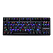 COSMIC BYTE CB - GK - 39 TRINITY (BLACK) GAMING KEYBOARD RGB SWITCH BLUE - SWIFT PERIPHERALS1088746