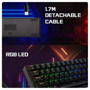 COSMIC BYTE CB - GK - 40 ARTEMIS (BLACK) GAMING KEYBOARD - SWIFT PERIPHERALSTCBP03440