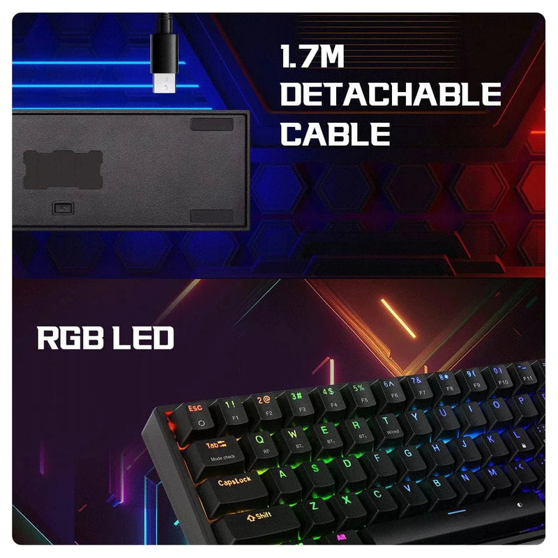 COSMIC BYTE CB - GK - 40 ARTEMIS (BLACK) GAMING KEYBOARD - SWIFT PERIPHERALSTCBP03440