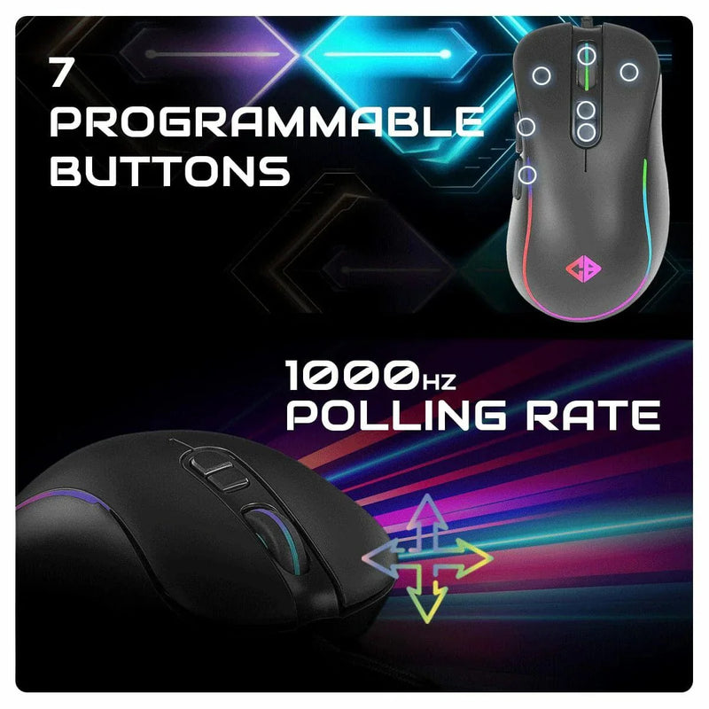 COSMIC BYTE DRAGONFLY GAMING KEYBOARD RGB BLACK - SWIFT PERIPHERALS1090645