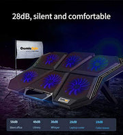 COSMIC BYTE METEOROID RGB COOLING PAD BLACK/BLUE - SWIFT PERIPHERALS1084019