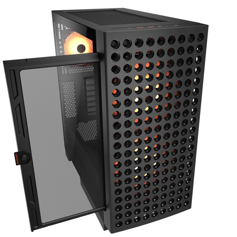 Cougar AIRFACE ECO Black Mid Tower Cabinet - SWIFT PERIPHERALSCougar-017