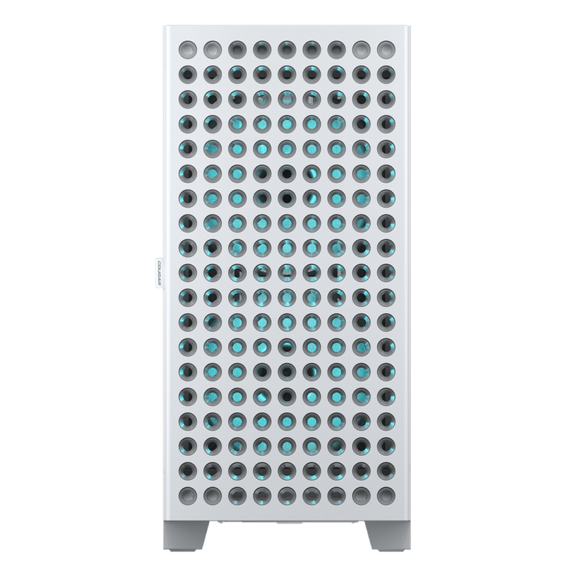 Cougar AIRFACE ECO RGB White Mid Tower Cabinet - SWIFT PERIPHERALS1097034