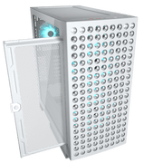Cougar AIRFACE ECO RGB White Mid Tower Cabinet - SWIFT PERIPHERALS1097034