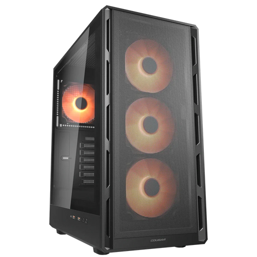 Cougar AIRFACE PURE PRO RGB Mid Tower Cabinet Black - SWIFT PERIPHERALS1097104