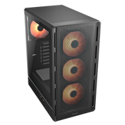 Cougar AIRFACE PURE PRO RGB Mid Tower Cabinet Black - SWIFT PERIPHERALS1097104