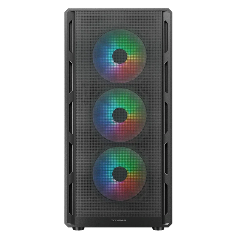 Cougar AIRFACE PURE RGB Mid Tower Cabinet - SWIFT PERIPHERALS1097036