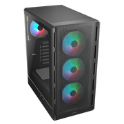 Cougar AIRFACE PURE RGB Mid Tower Cabinet - SWIFT PERIPHERALS1097036
