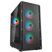 Cougar AIRFACE PURE RGB Mid Tower Cabinet - SWIFT PERIPHERALS1097036