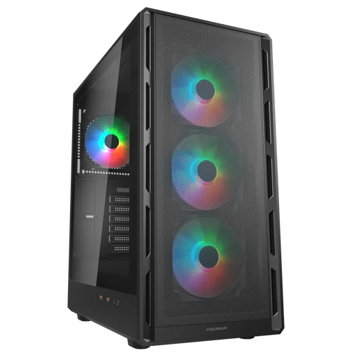 Cougar AIRFACE PURE RGB Mid Tower Cabinet - SWIFT PERIPHERALS1097036