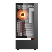Cougar CFV235 Glass Black Mid Tower Cabinet - SWIFT PERIPHERALS1097032