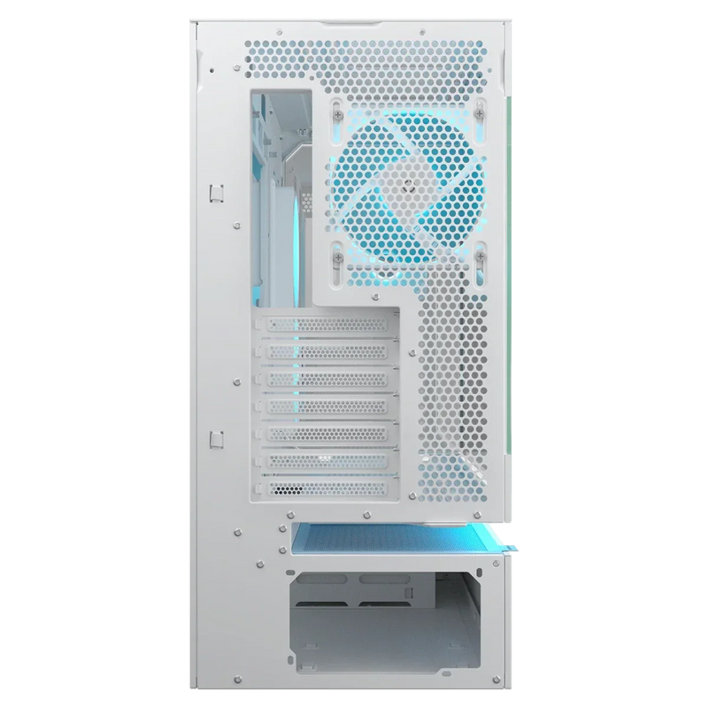 Cougar CFV235 Glass White Mid Tower Cabinet - SWIFT PERIPHERALS1097014