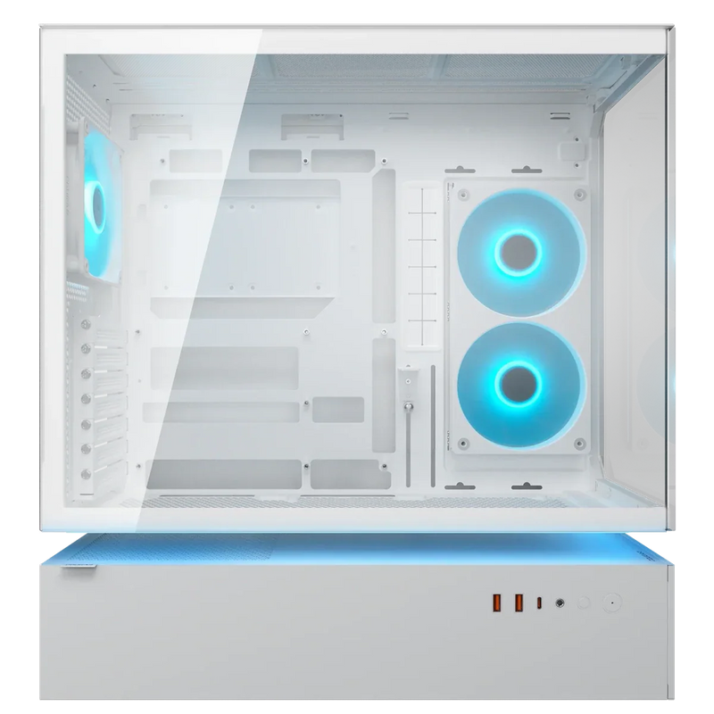 Cougar CFV235 Glass White Mid Tower Cabinet - SWIFT PERIPHERALS1097014