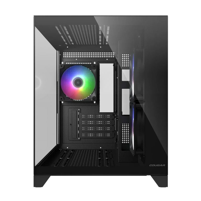 Cougar FV150 mini RGB Black Mini Tower Cabinet - SWIFT PERIPHERALS1097024
