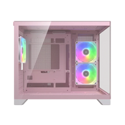 Cougar FV150 mini RGB Pink Mini Tower Cabinet - SWIFT PERIPHERALS1097031