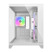 Cougar FV150 mini RGB White Mini Tower Cabinet - SWIFT PERIPHERALS1097033
