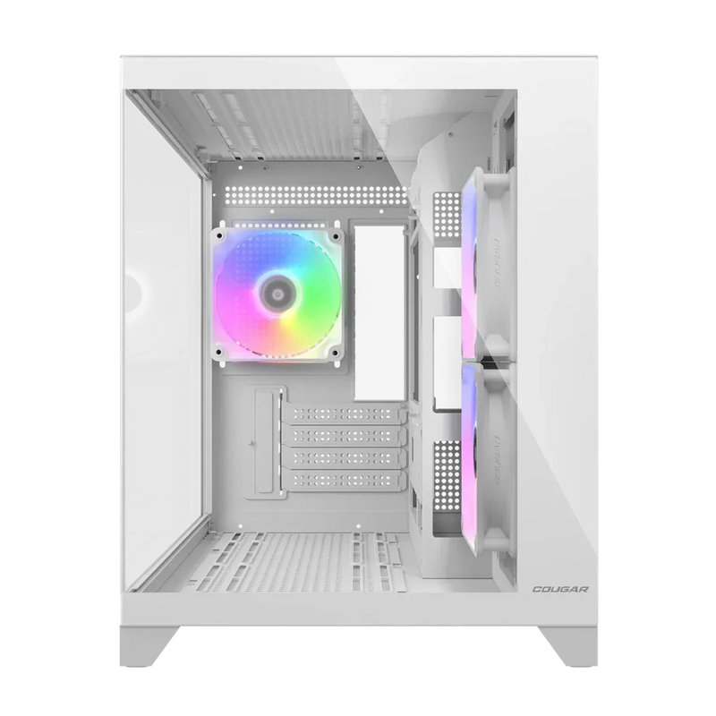 Cougar FV150 mini RGB White Mini Tower Cabinet - SWIFT PERIPHERALS1097033