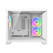 Cougar FV150 mini RGB White Mini Tower Cabinet - SWIFT PERIPHERALS1097033
